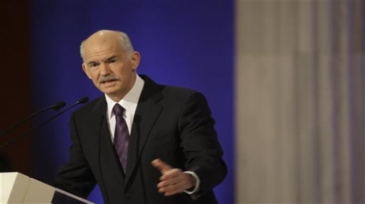 Papandreou Vows EU10 Billion in Greek Deficit Cuts in EU Plan